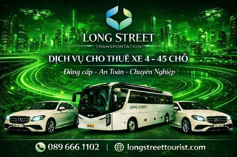 Long Street Tourist - Đối tác vận tải uy tín cho hành trình Bắc Đảo